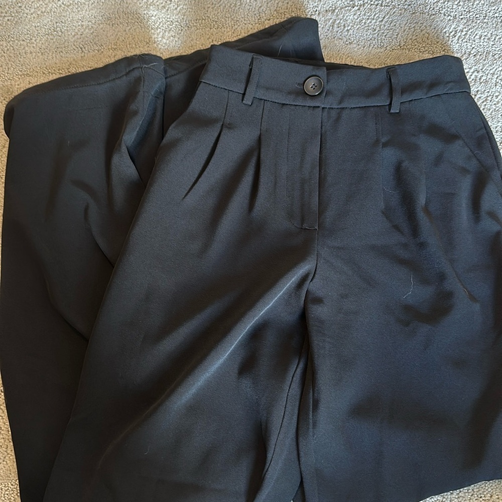 Black high waisted pants